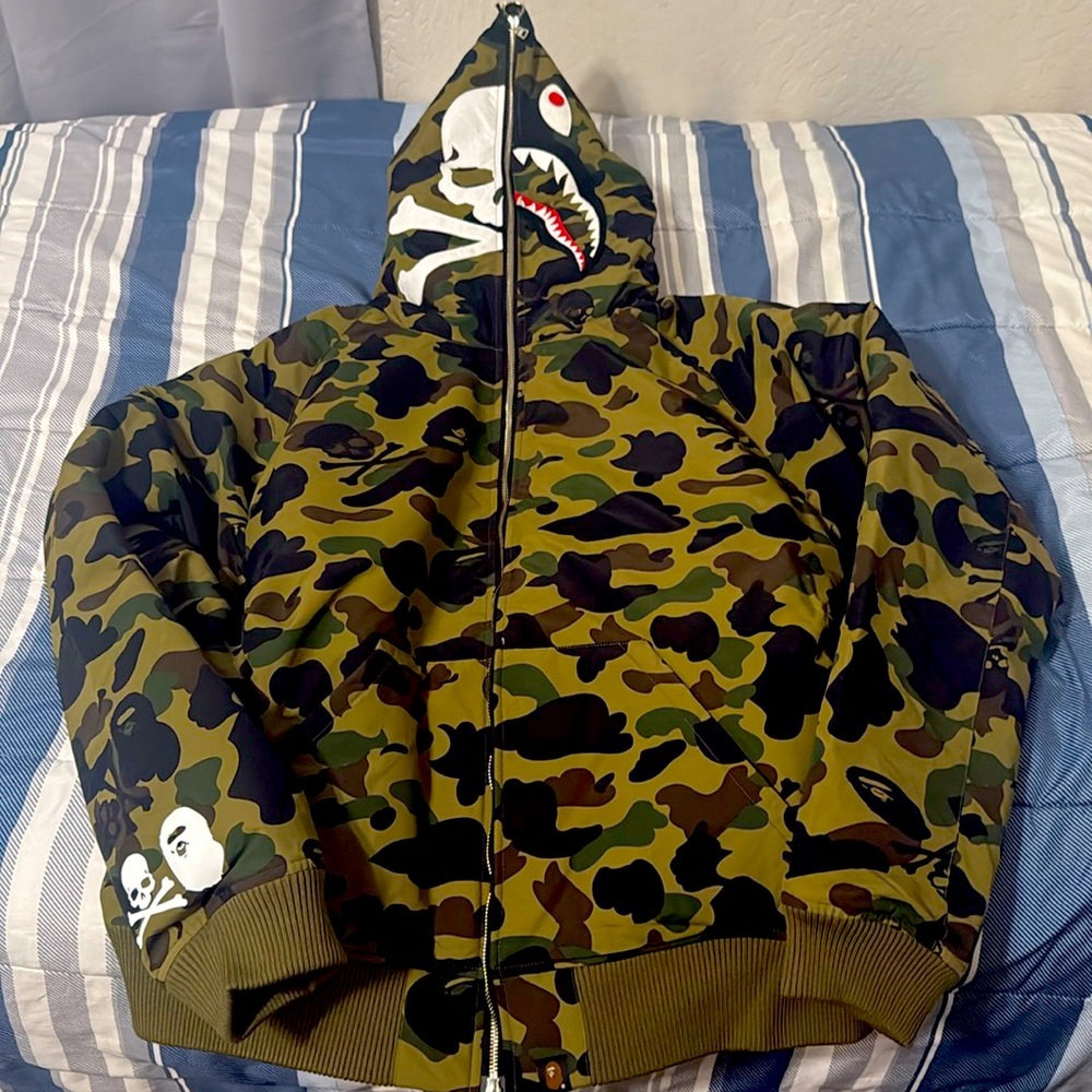 Bape mastermind 2xl xxl down jacket.